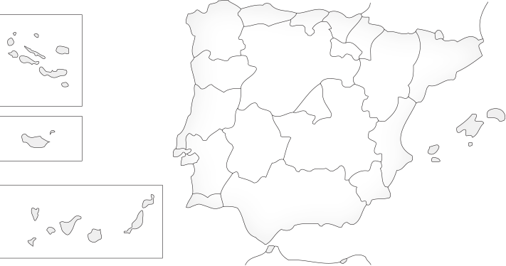 Mapa Principal de TurismoRural.com